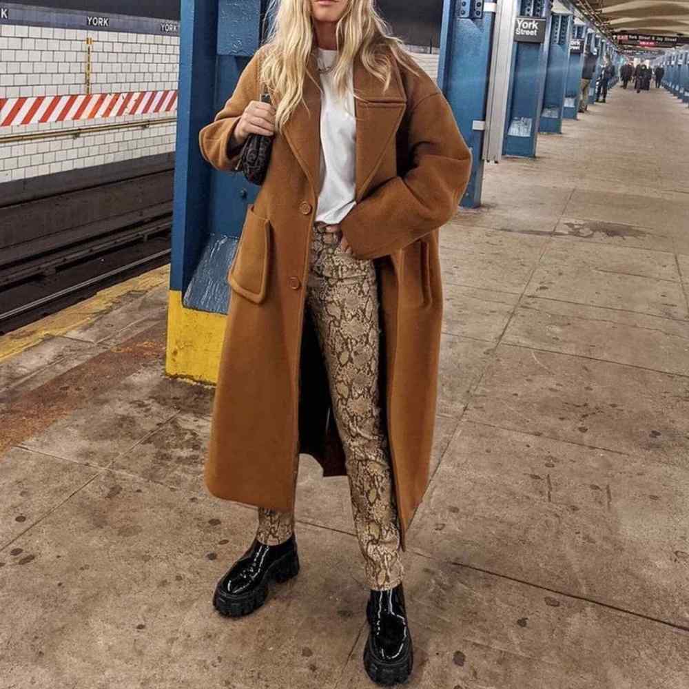 Frame Le High Coated Snakeskin Python Print Skinn… - image 2